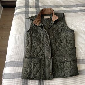 Military Green Banana Republic Vest